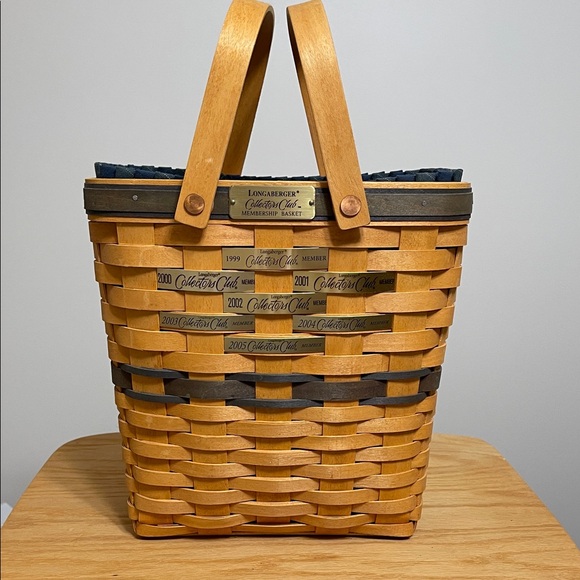 Longaberger Collector Club Membership Basket - Picture 1 of 6